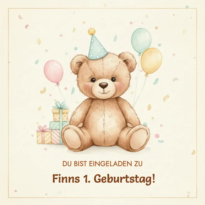 Teddy Bear's Birthday