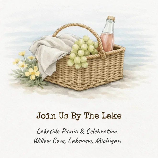 Join Us By The Lake