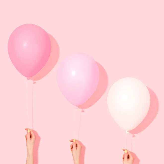 Pink Balloons